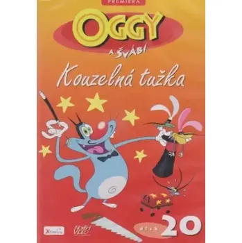 DVD film Oggy a švábi 20 - Kouzelná tužka - DVD