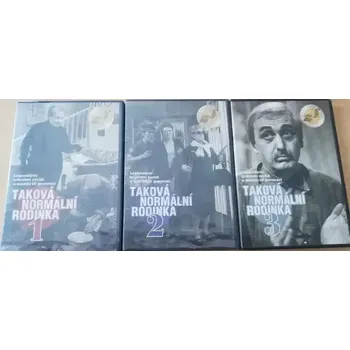 Kolekce Taková normální rodinka - 3 DVD plast/bazarové zboží/