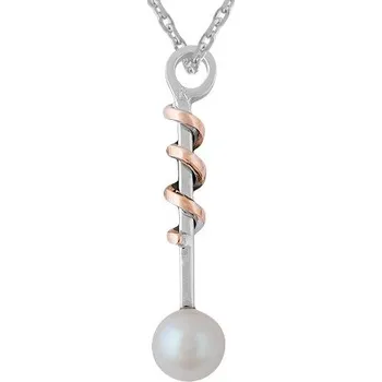 Přívěsek JK Zlatý přívěsek s přírodní perlou 14 kt ZZVO105D-99-0000B