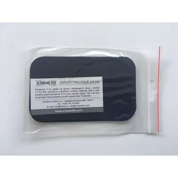 Průmyslové lepidlo X-tremefix Záplaty PVC folie 0,8 mm - 5 ks modré