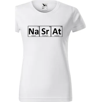 Dámské tričko DOBRÝ TRIKO Dámské tričko s potiskem Na Sr At Barva: Bílá, Velikost: 3XL