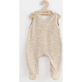 Dupačky Kojenecké dupačky bavlna - DINO béžové - vel.50