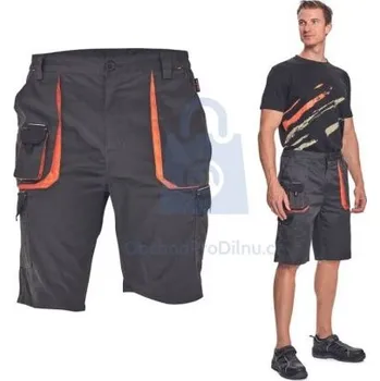 pracovní kraťasy Šortky pracovní MINSTROOM, SAFEWORKER šedá, 62, balení 1 ks
