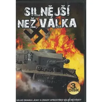 DVD film Silnější než válka disk 3 - DVD