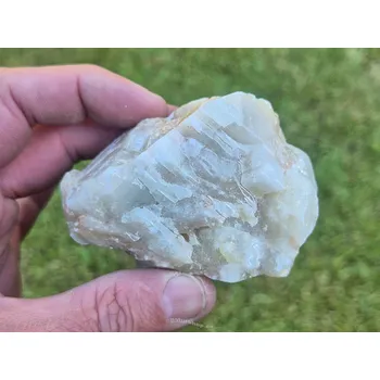 Přírodní kámen Kalcit emerald zelený surový 198g (Mexiko)