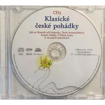 Česká hudba Klasické české pohádky - CD /slim/