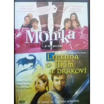 DVD film Monika/ Legenda o Jiřím a drakovi DVD