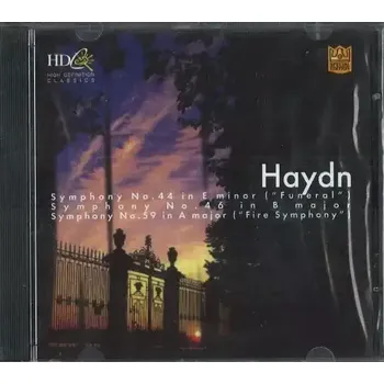 Česká hudba Haydn - Symphony no. 44 / no. 46 / no. 59 - CD