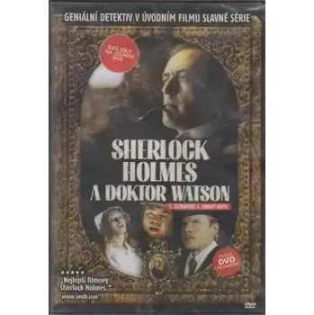 DVD film Sherlock Holmes a doktor Watson (1.Seznámení 2.Krvavý nápis) - DVD pošetka