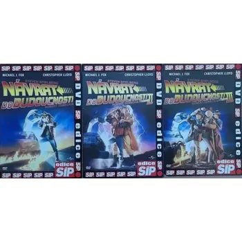 DVD film Kolekce Návrat do budoucnosti 3DVD