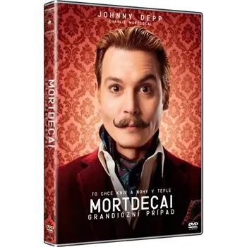 DVD film Mortdecai: Grandiózní případ - DVD
