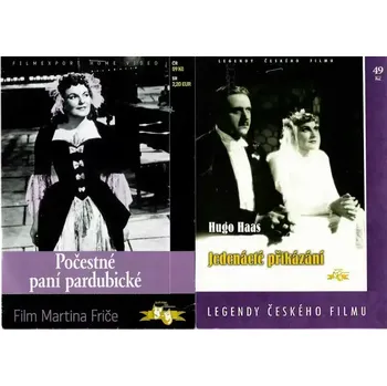 DVD film Nedělní filmy pro pamětníky 16. - Jiřina Štěpničková - 2 DVD pošetka