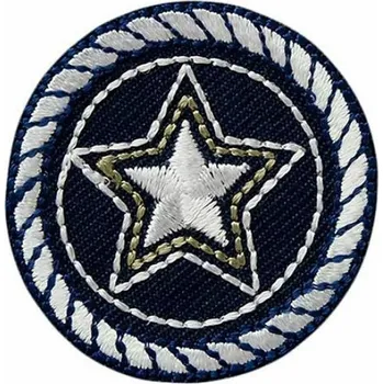 Nášivka Nažehlovačka Námořnický motiv 3,9 x 3,9 cm Monoquick