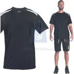 Tričko pracovní EMERTON STR, CERVA černá, M, balení 1 ks