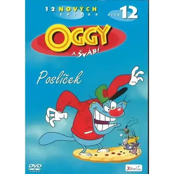 DVD film Oggy a švábi 12 - Poslíček - DVD