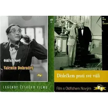 DVD film Nedělní filmy pro pamětníky 10. - Oldřich Nový - 2 DVD pošetka