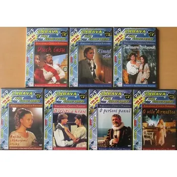 DVD film Kolekce Zábava pro celou rodinu s Českou pohádkou - 7 DVD