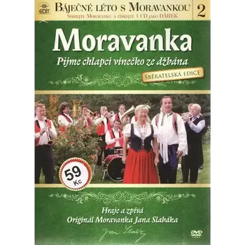 DVD film Moravanka - Pijme chlapci vínečko se džbána - DVD /bazarové zboží/