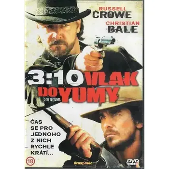 DVD film 3:10 Vlak do Yumi ( Plast ) - DVD