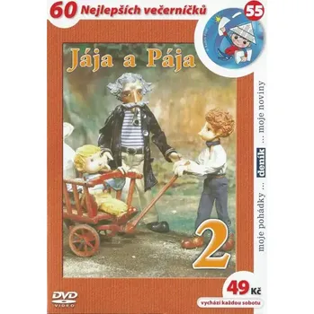 DVD film 60 večerníčků - 55 - Jája a Pája 2 - DVD