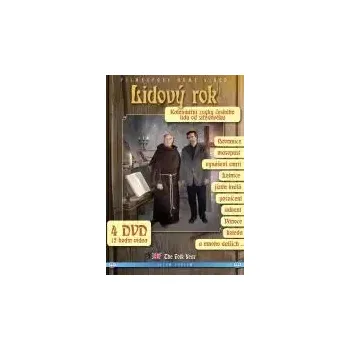 Lidový rok - Kalendářní zvyky českého lidu od středověku (4x DVD) - digipack