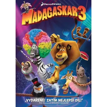 DVD film Madagaskar 3 - DVD /bazarové zboží/