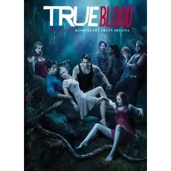 DVD film True Blood - Pravá krev - 3. série - 5xDVD /v šubru/bazarové zboží/