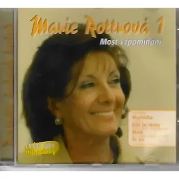 Česká hudba Marie Rottrová 1 - Most vzpomínání - CD