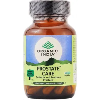 Speciální výživa Organic India Prostate Care – prostata a urologický systém 60 kapslí