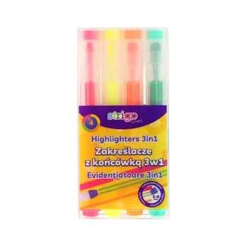 Zvýrazňovač Strigo 3v1