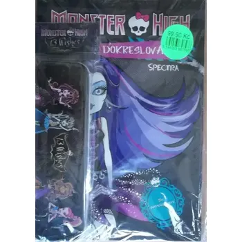Pohádka Monster High - Dokreslovačka + balíček s pouzdrem