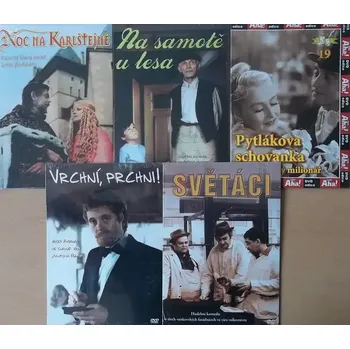DVD film Kolekce nejlepší české komedie 5 DVD