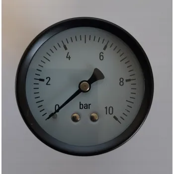 Kompresor Manometr standardní pr. 63 mm, zadní G1/4, 0 - 10 bar
