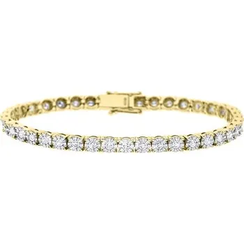 Náramek JK Zlatý náramek s přírodními diamanty 18 kt XRCS988Z-19-10Z0