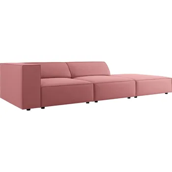 Pohovka Cosmopolitan Design Sametová pohovka Arendal 262 cm, pravá