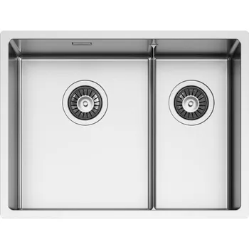 Nerezový dřez Dřez pod desku Alveus NOX 90 U nerez kartáčovaný levý