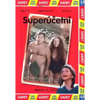 DVD film Superúčetní - DVD pošetka