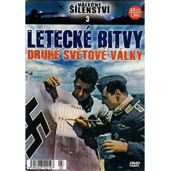 DVD film Válečné šílenství 5 - Letecké bitvy druhé světové války ( pošetka ) - DVD