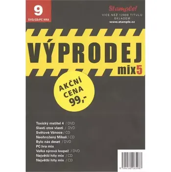 DVD film Kolekce Výprodej mix 5 - DVD