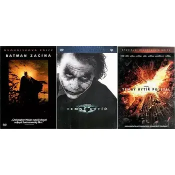 Kolekce Temný rytíř - 3 DVD
