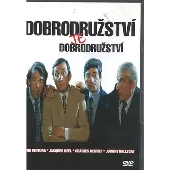 DVD film Dobrodružství je dobrodružství - DVD Claude Lelouch plast