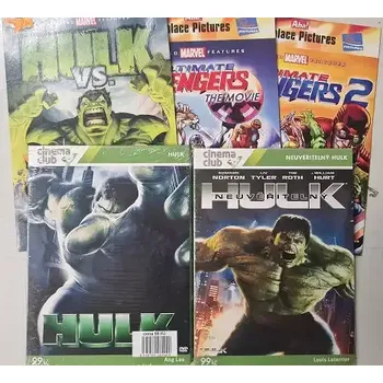 DVD film Kolekce Hulk 5 DVD