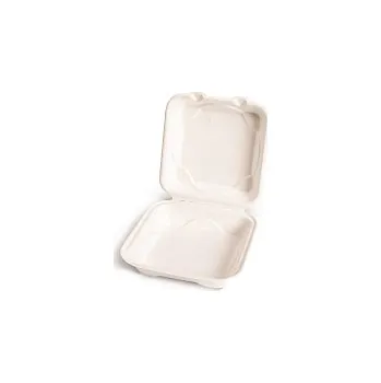 Krabice na pečivo Kompostovatelný menu box 230x230x75mm, 50 ks