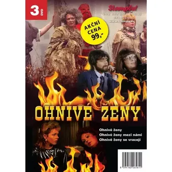 DVD film Kolekce Ohnivé ženy - 3 DVD