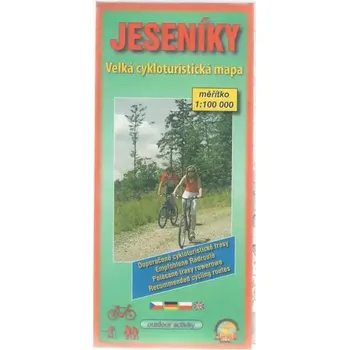 Jeseníky - Velká cykloturistická mapa