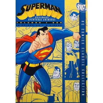 DVD film Superman - Originales Aventuras Animadas - Volumen Dos - v originálním znění bez CZ titulků - 3xDVD /2xslim v šubru/