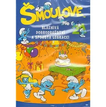 DVD film Šmoulové 21 - Bláznivá dobrodružství a spousta legrace! - DVD