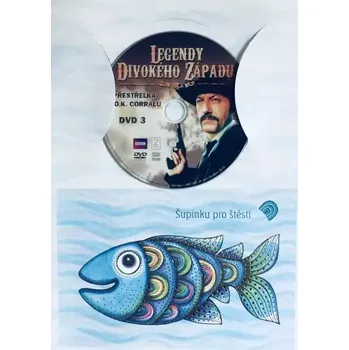 DVD film Legendy Divokého západu - Přestřelka u O.K. Corralu - DVD 3 - DVD /dárkový obal/