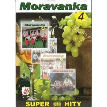 Česká hudba Moravanka - Super hity 4 - CD