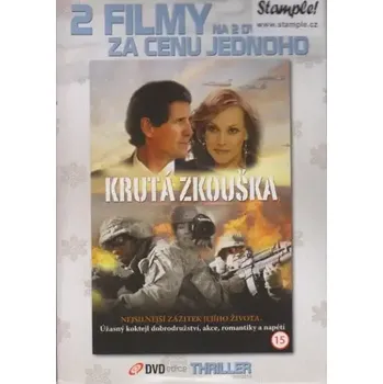 DVD film Krutá zkouška + Ztraceni na moři - DVD